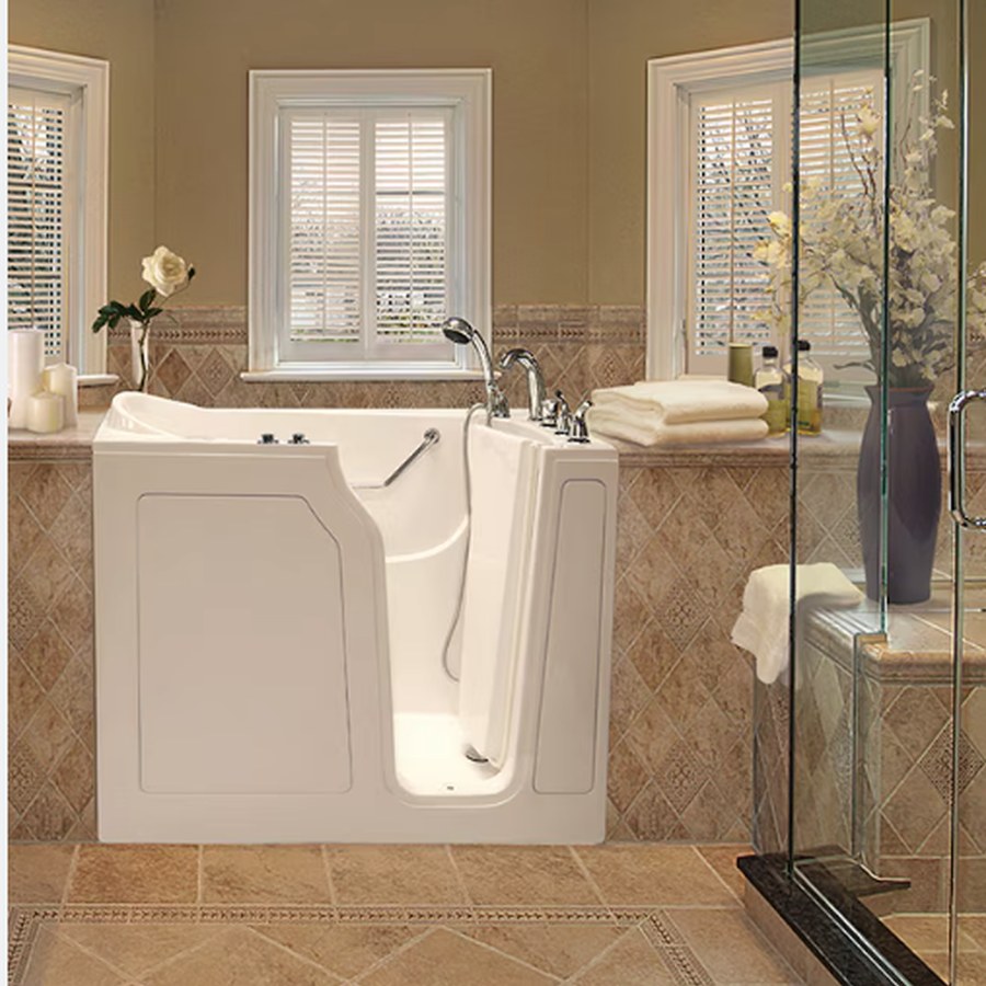 Walk-in shower after conversion, job 02