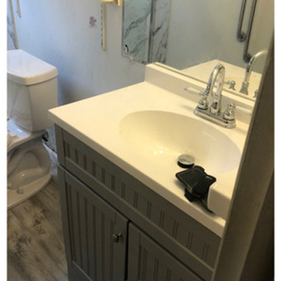 Walk-in shower after conversion, job 05